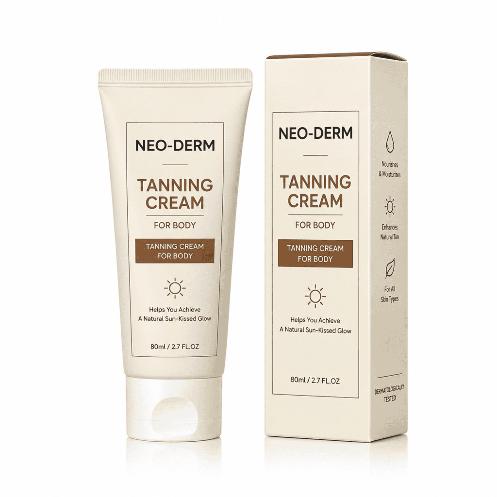 NEO-DERM Zaqar üçün Nəmləndirici Bədən Kremi Body Tanning Cream